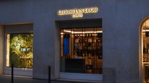 Une boutique Christian Dior