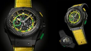 Une montre Hublot